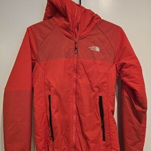 The North Face Vibrant Red Full-Zip Jacket